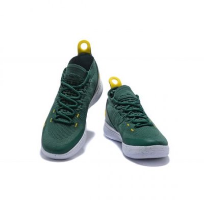 Nike Erkek Kd 11 Army Yeşil / Metal Altın Basketbol Ayakkabısı Türkiye - 974NKT55